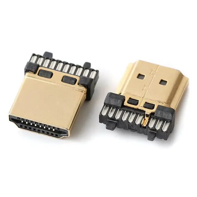 20pin for HD Transfer Computer Socket Welding Pcb Mount Type a 20P Male Connector DC 40V 0.5A Audio/Video