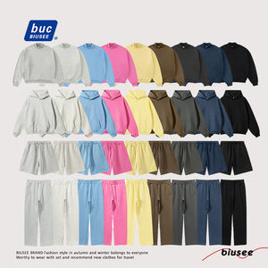 Set di 4 Pezzi Streetwear all'Ingrosso, Felpa con Collo Alto e Pantaloncini Coordinati Personalizzati per <span class=keywords><strong>Uomo</strong></span> - Product Image 2