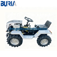 Tracteur compact diesel 4x4 4WD 18 CV avec boîte de vitesses, pompe et moteur pour ferme, jardin et verger chinois