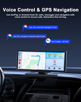 Écran intelligent portable 8,1 pouces sans fil CarPlay Android Auto avec caméra de recul HD et fonction Mirror Link pour autoradio – Vente en gros