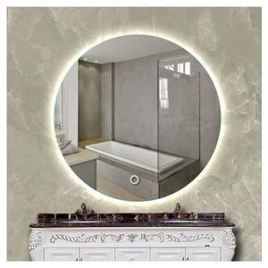 กระจกแต่งหน้ามีไฟ LED สองด้านแบบพกพา1x/2x ขยายขนาดกะทัดรัดกระจกโต๊ะเครื่องแป้งกระเป๋าถือกระเป๋า - Product Image 1