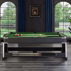 <span class=keywords><strong>Mesa</strong></span> <span class=keywords><strong>de</strong></span> Billar <span class=keywords><strong>Multijuegos</strong></span> <span class=keywords><strong>4</strong></span> <span class=keywords><strong>en</strong></span> <span class=keywords><strong>1</strong></span> para Snooker, Ping Pong, Billar, Uso Comercial <span class=keywords><strong>en</strong></span> Interiores para Niños, Acero, MDF, Tenis, Multifuncional - Product Image 4