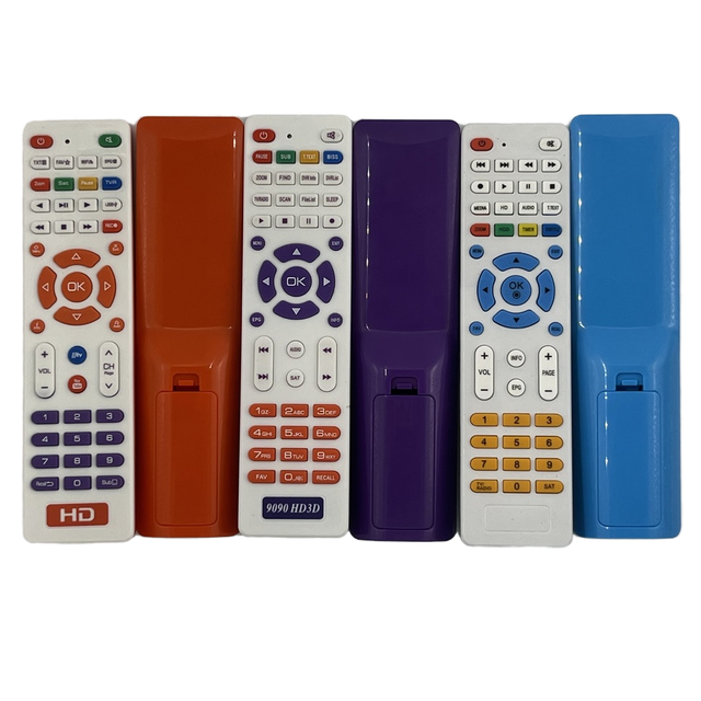 Hot Selling Multi-function Lcd Smart Rf Universal Remote Controls Abs Material Frequency Fixed Code Home Tv Light