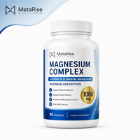 Complément Alimentaire Minéral OEM Marque Privée : Capsules de Complexe de Magnésium 8 Formes, 90 Unités