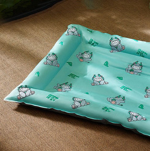 Almohadilla refrescante de verano para perros medianos y grandes Jaula para mascotas Colchón de hielo para perros pequeños alfombrilla cuadrada - Product Image 4