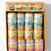 Fabricación OEM ODM de Papelería Escolar Kawaii para Niños, Borrador de Lápiz Creativo y Bonito para Material Escolar de Arte