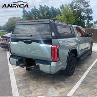 Penutup Bak Truk Pickup, Cangkang Camper Truk, Kunci Pintu Belakang, Panel MOLLE, Aluminium, Pelindung Kargo 4x4, Universal, Dapat Disesuaikan