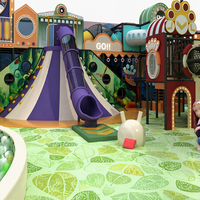 Château de jeu interactif personnalisable pour enfants, trampoline souple, équipement de terrain de jeu intérieur commercial pour enfants