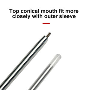 Pistolet d'insémination à circlip en métal de deuxième génération <span class=keywords><strong>BTS</strong></span> pour cheval de vache 0.25ml Instrument vétérinaire Animal et aiguille vétérinaire - Product Image 6