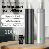 Diffuseur d'arômes intelligent de luxe avec application, capacité de 120 ml, autonomie d'un an, pour hôtels et grands espaces, diffuseur d'huiles essentielles sans eau à large couverture