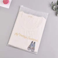 Sacs à fermeture éclair en PVC LDPE givré avec logo personnalisé sacs à zip-lock en plastique transparent PE pour vêtements et chaussures gravure impression manipulation de surface