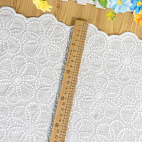 Vente en gros fabricant : Robes en tissu éponge tissé pour femmes, rideaux, accessoires vestimentaires de mariage avec broderie florale complète