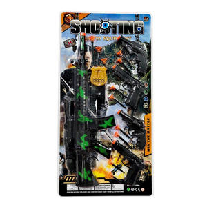 DC moins cher <span class=keywords><strong>pistolet</strong></span> à balles molles <span class=keywords><strong>pistolet</strong></span> à aiguilles <span class=keywords><strong>Police</strong></span> ensemble garçon jouets Blister carte Pack mitrailleuses - Product Image 1