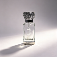 Bouteille en verre vide pour attar arabe 3ml / 6ml / 12ml, vente en gros, couleur et logo personnalisés, directement de l'usine