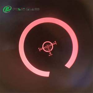 วัสดุกระจกแก้วออปติคอล FELIX K9 พร้อมเคลือบโครเมียมสำหรับหน้าต่าง เลนส์เคลือบ ZnO  เลนส์รังสีอินฟราเรด - Product Image 5