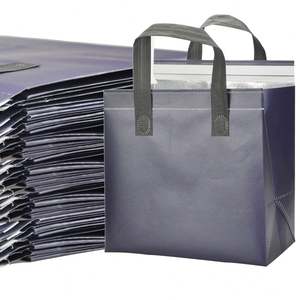 Bolsa Térmica Personalizada con Logotipo, Impermeable, Autoadhesiva, para Llevar Comida, Bolsa Térmica Aislante para Entrega de Alimentos - Product Image 4