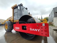 Nouvelle rouleuse vibrante à double tambour entièrement hydraulique de 22 tonnes avec moteur de 92 kW pour la construction