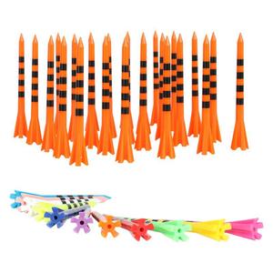 <b>Golf</b> Tee 83mm 70mm Transfer Printed Rocket Head Plastic Tees Durable <b>Golf</b> Course Supplies - Product Image 5