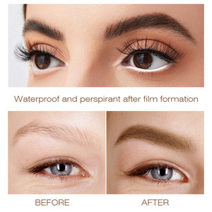 Juego de lápices para cejas, delineador de ojos y corrector 3 en 1 a prueba de agua, accesorio de maquillaje permanente de larga duración - Product Image 4