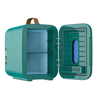 Mini réfrigérateur thermoélectrique portable de table, capacité 6-10L, compatible AC/DC, matériau ABS, écran tactile, hôtels, voitures, vente en gros