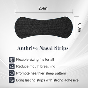 Tiras Nasales Negras de la Marca DMJK, Parche Nasal para Aliviar el Dolor, Detener los Ronquidos, Mejorar la Respiración y la Calidad del Sueño, Hipoalergénicas, con Certificación CE - Product Image 6