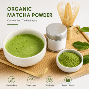 Vente en gros de poudre de thé vert <span class=keywords><strong>matcha</strong></span> de qualité supérieure, grade 6A, 1200 mesh, emballée sous vide, 100% pure, pour la haute <span class=keywords><strong>cuisine</strong></span> - Product Image 2