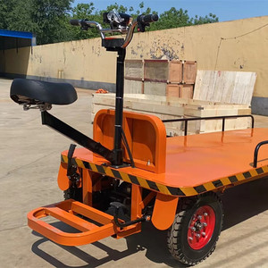 <span class=keywords><strong>Carrello</strong></span> Elettrico Mobile da Magazzino <span class=keywords><strong>con</strong></span> Capacità di Carico 1000-2500 kg, Piattaforma di Trasporto <span class=keywords><strong>con</strong></span> Ringhiera - Product Image 5