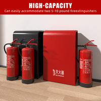 Équipement de lutte contre l'incendie personnalisable Boîte à enrouleur de tuyau d'incendie Boîte de rangement flexible pour extincteur au prix d'usine