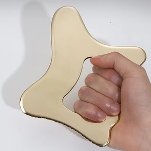 Masajeador de cuello de hombro de latón Hipocampo de madera Bolsa rica Ortesis Cervical Ejercicio Cuerpo Trapecio Productos de masaje muscular - Product Image 5