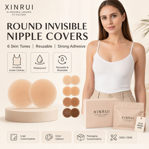 Pétales de poitrine en silicone ultra-fins réutilisables, sexy, invisibles, sans bretelles, doux, imperméables, respirants, protège-tétons (paire) - Product Image 1