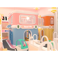 Aoleao Parque Infantil Interior Comercial Personalizado con Piscina de Pelotas y Trampolín, Certificado CE TUV