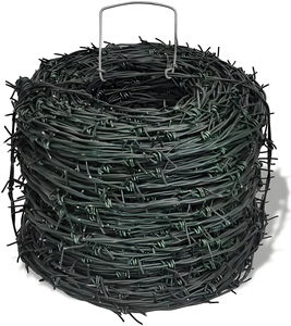 Fil <span class=keywords><strong>barbelé</strong></span> résistant au froid et sans éclats pour les projets de clôtures extérieures dans les zones frigides du nord - Product Image 5