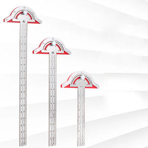 <span class=keywords><strong>Règle</strong></span> d'angle pour charpentier, jauge d'angle, <span class=keywords><strong>règle</strong></span> <span class=keywords><strong>de</strong></span> mesure d'arc, <span class=keywords><strong>règle</strong></span> <span class=keywords><strong>de</strong></span> traçage semi-circulaire, rapporteur, outils <span class=keywords><strong>de</strong></span> charpentier - Product Image 2