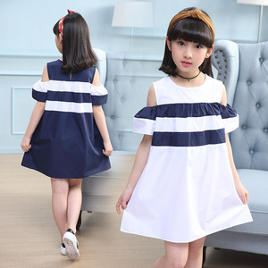 Vestidos de Algodón con Bordado para Niños al por Mayor, Ropa Infantil RU - Product Image 5