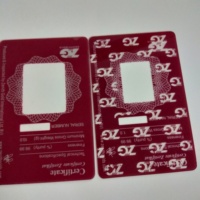Protège-cartes PET anti-effraction VOID pour pièces de monnaie/barres d'or