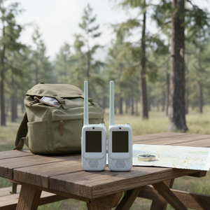 Intercomunicador <span class=keywords><strong>Visual</strong></span> Portátil con Cámara HD, Pantalla de 2 Pulgadas, Largo Alcance, Resistente al Agua IPX4, Diseñado para Niños al Aire Libre - Product Image 1