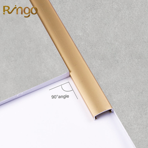 Ringo hiện đại nhôm U hình dạng gạch góc trang trí-Viền tường chống thấm bền cho gạch men khách sạn & văn phòng - Product Image 6