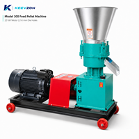 Machine à granulés d'aliments pour volailles et lapins, compacte, rotative, à moulin plat, électrique, avec trémie d'alimentation large, conviviale et peu encombrante