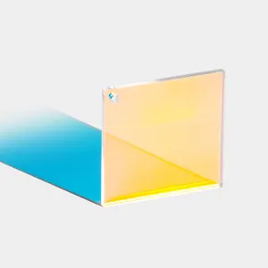 Foglio acrilico illusorio di colore 3mm/5mm, materia prima acrilica colorata, alta trasparenza, lavorazione su misura del foglio di Plexiglass,