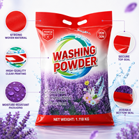 Poudre à lessiver personnalisable OEM, formule douce pour les peaux sensibles, sans résidus, pour le lavage quotidien des vêtements, scénarios domestiques