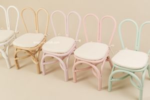 Chaise pour enfants en rotin moderne faite à la main de qualité supérieure - Rotin écologique durable avec des caractéristiques de sécurité pour une utilisation en intérieur dans les hôtels et les parcs - Product Image 6