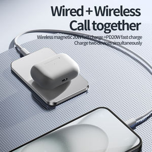 2 in 1 磁気ワイヤレスLi-Polymer 5000mAh/10000mAh 15W アルミニウム合金 超薄型 アウトドア ポータブル電源 タイプCケーブル 急速充電 - Product Image 6