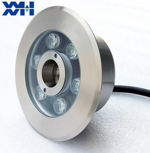 Luces LED Sumergibles para Piscina RGB DMX512 IP68 de Acero Inoxidable, 16 Colores, Luz Nocturna Subacuática para Estanques, Fuentes y Chorros Pequeños - Product Image 5