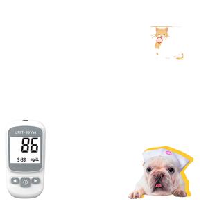 최고의 애완 동물 휴대용 의료 모니터 애완 동물 관리를위한 새로운 도착 수의 혈당 측정기 테스트 스트립 - Product Image 3