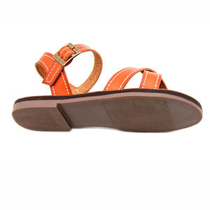 Sandali estivi per bambini <span class=keywords><strong>con</strong></span> testa aperta a punta rotonda antiscivolo <span class=keywords><strong>scarpe</strong></span> basse cucite per auto sandali da spiaggia Casual per ragazze - Product Image 6