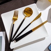 Ensemble de couverts en acier inoxydable pliable et détachable avec poche pour baguettes, ensemble de couverts de voyage réutilisable pour le camping