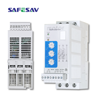 Arrancador suave SAFESAV SSR S para ventilador de tratamiento de aguas residuales, con potenciómetro de ajuste, 18.5kW 60A, para prevención de golpes de presión