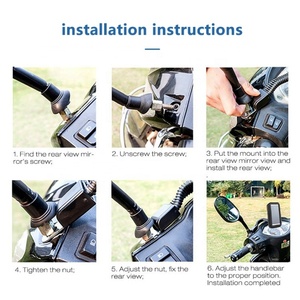 LP New Shenzhen Bicycle Phone Bagmobile Phone Holder para bicicleta - Product Image 5