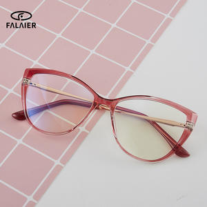 Gafas de Montura Completa Falaier Cat Eye TR87077 con Lentes Anti-Luz Azul para Mujer - Product Image 5