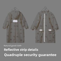 Sac à dos imperméable et coupe-vent pour enfants, idéal pour la randonnée et l'école, pour garçons et filles, en tissu polyester pongé avec couche adhésive en PU